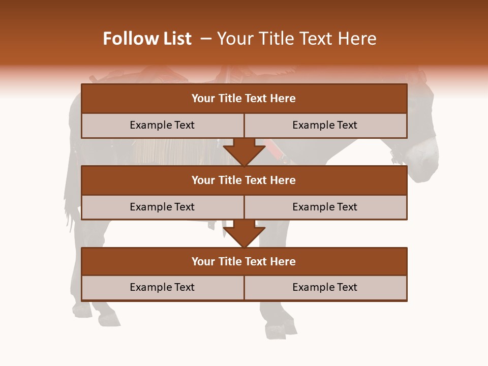 Donkey Entertainment Humor PowerPoint Template