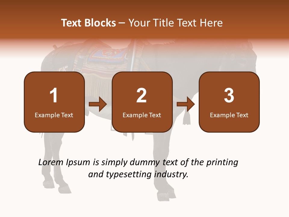 Donkey Entertainment Humor PowerPoint Template