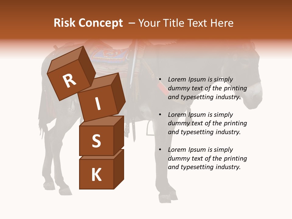 Donkey Entertainment Humor PowerPoint Template