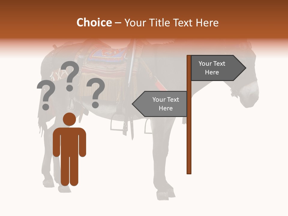 Donkey Entertainment Humor PowerPoint Template