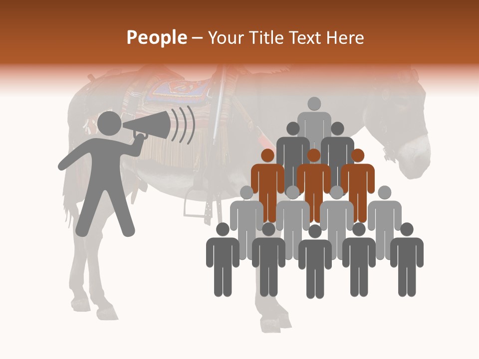 Donkey Entertainment Humor PowerPoint Template