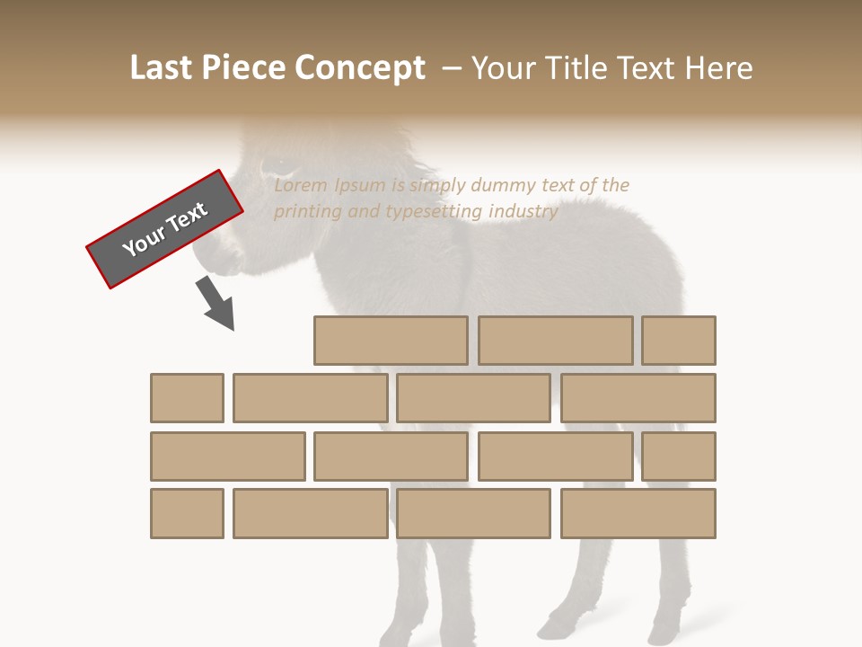 Animal Themes Adorable White Background PowerPoint Template