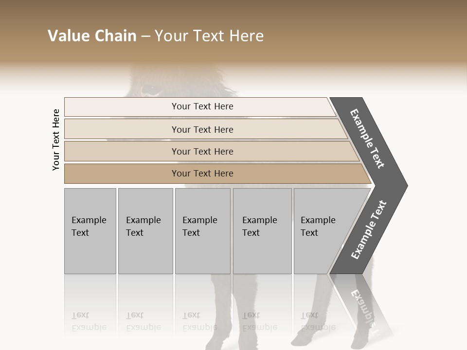 Animal Themes Adorable White Background PowerPoint Template