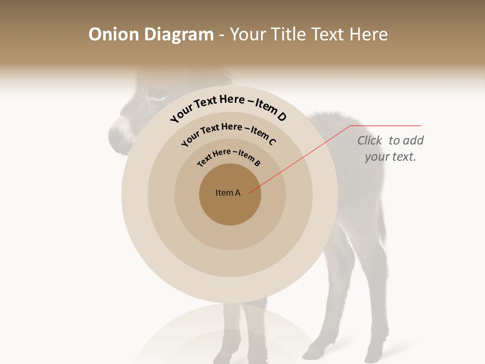 Animal Themes Adorable White Background PowerPoint Template