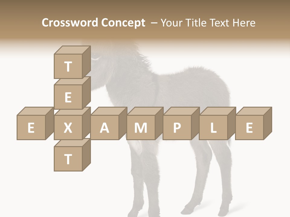 Animal Themes Adorable White Background PowerPoint Template