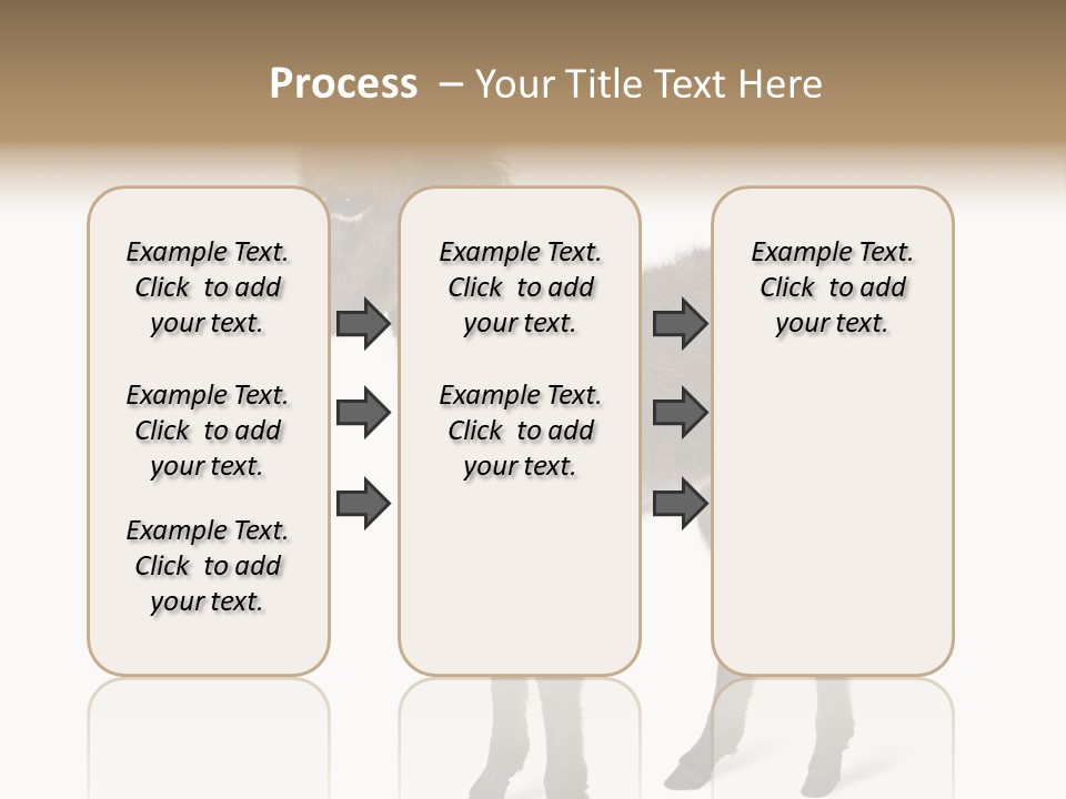 Animal Themes Adorable White Background PowerPoint Template