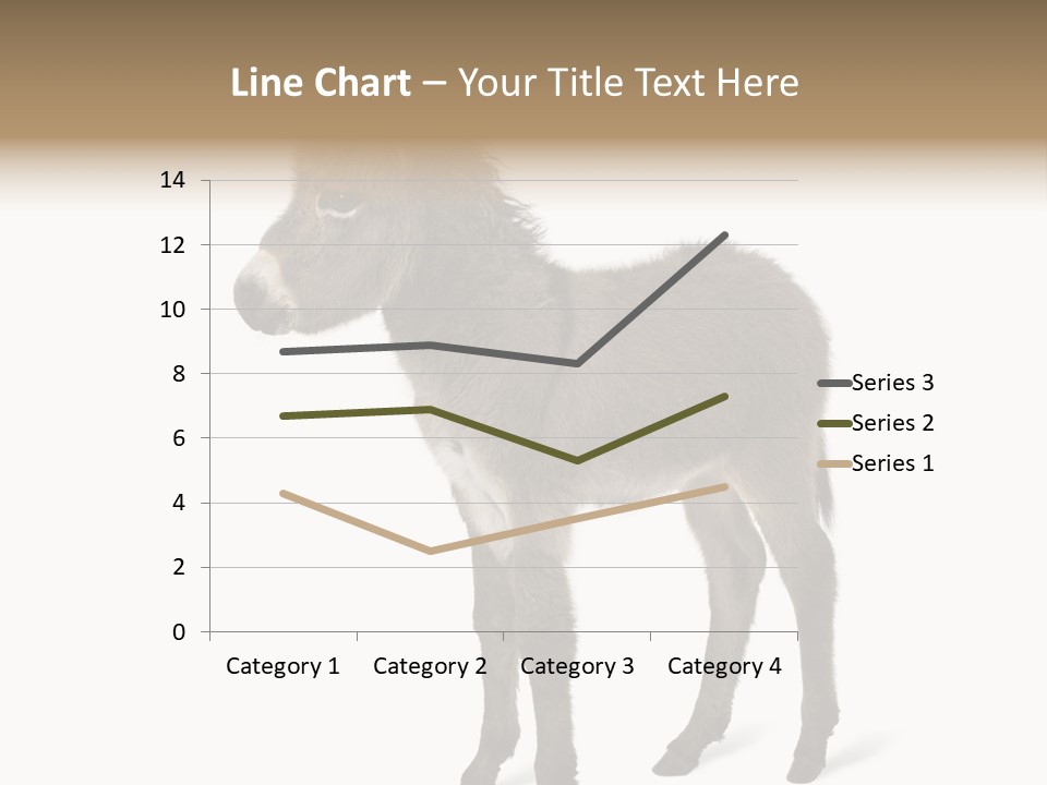 Animal Themes Adorable White Background PowerPoint Template