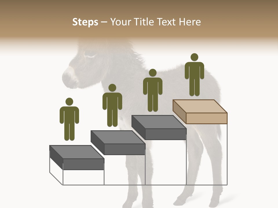 Animal Themes Adorable White Background PowerPoint Template