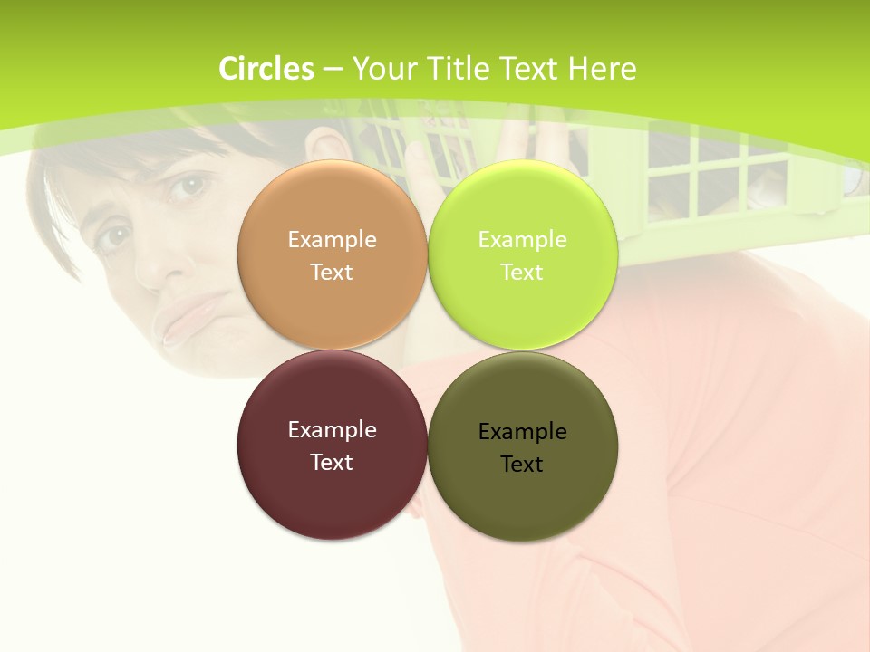 Haare Stress Hausarbeit PowerPoint Template