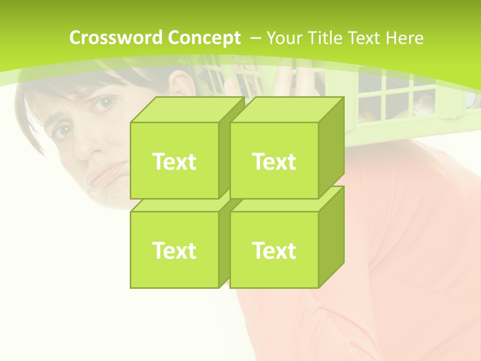 Haare Stress Hausarbeit PowerPoint Template