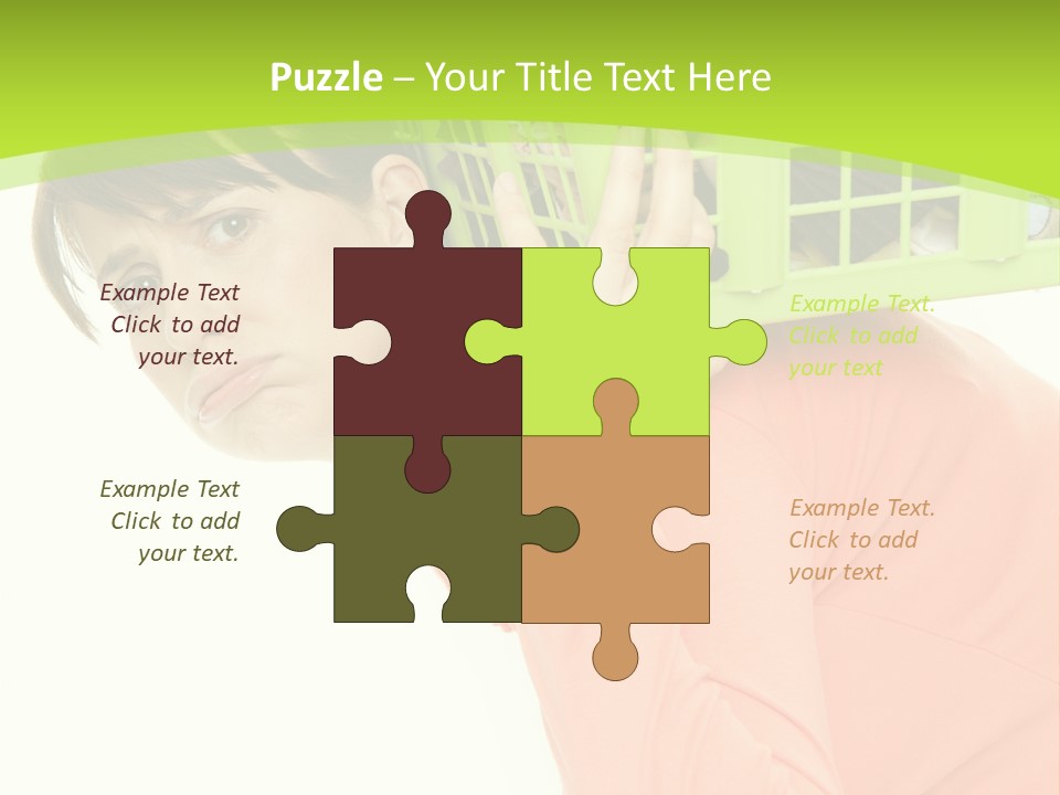 Haare Stress Hausarbeit PowerPoint Template