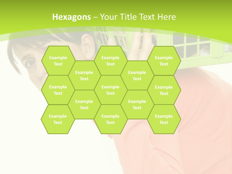 Haare Stress Hausarbeit PowerPoint Template