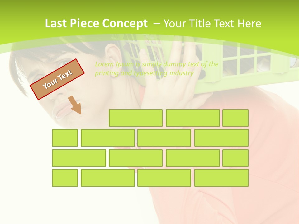 Haare Stress Hausarbeit PowerPoint Template