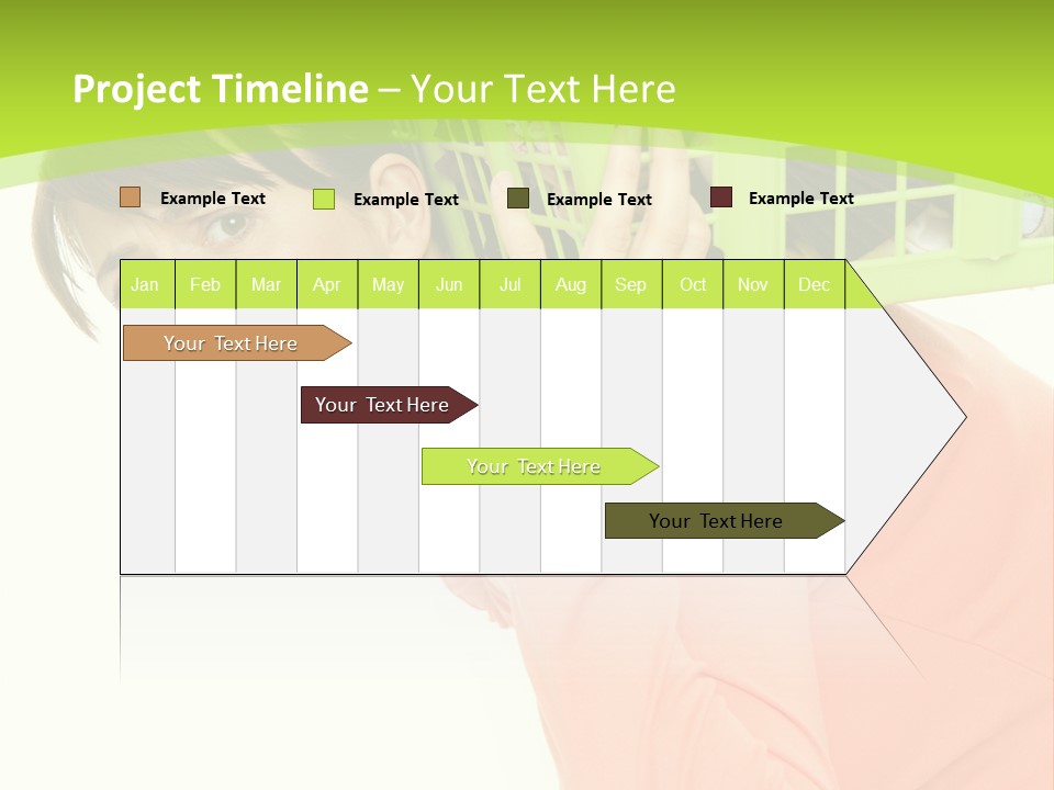 Haare Stress Hausarbeit PowerPoint Template