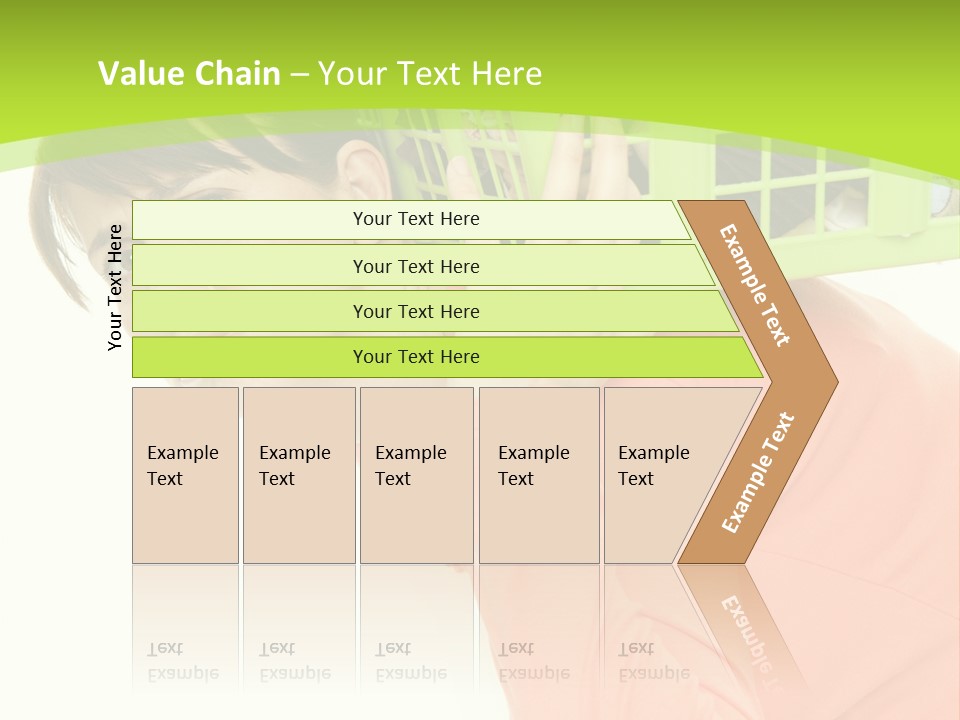 Haare Stress Hausarbeit PowerPoint Template