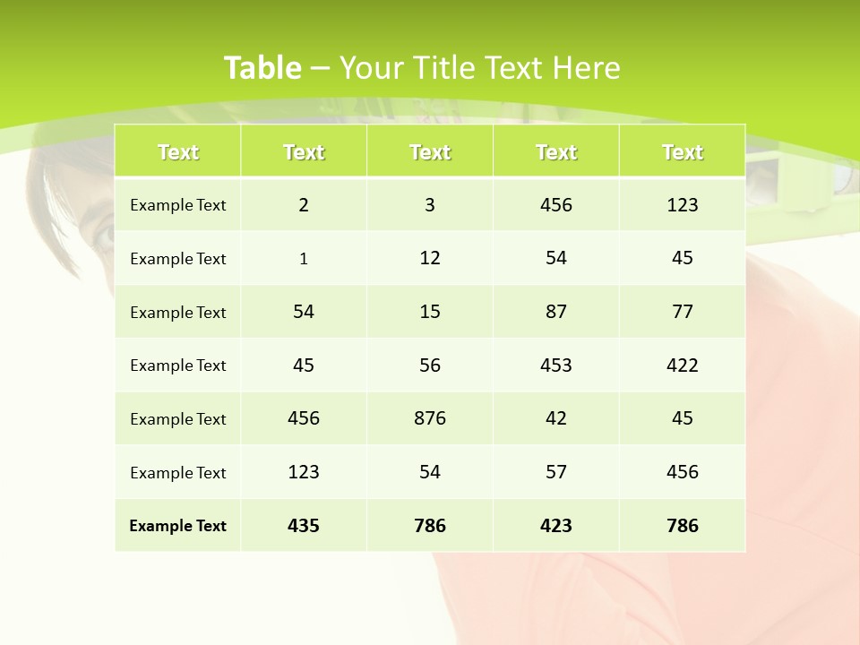 Haare Stress Hausarbeit PowerPoint Template