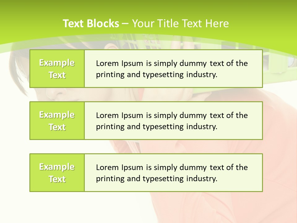 Haare Stress Hausarbeit PowerPoint Template