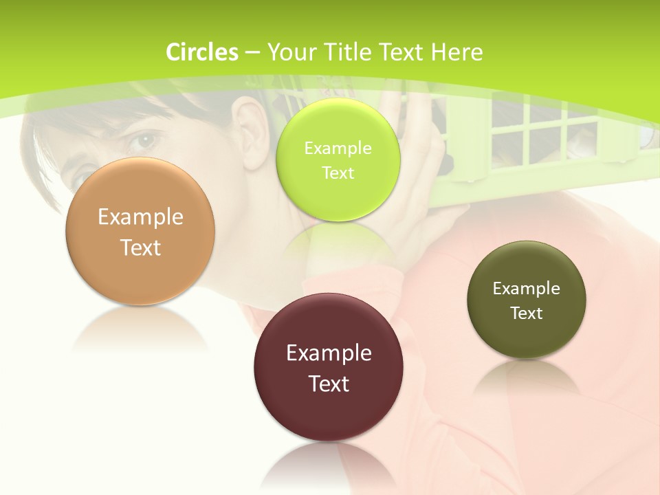 Haare Stress Hausarbeit PowerPoint Template