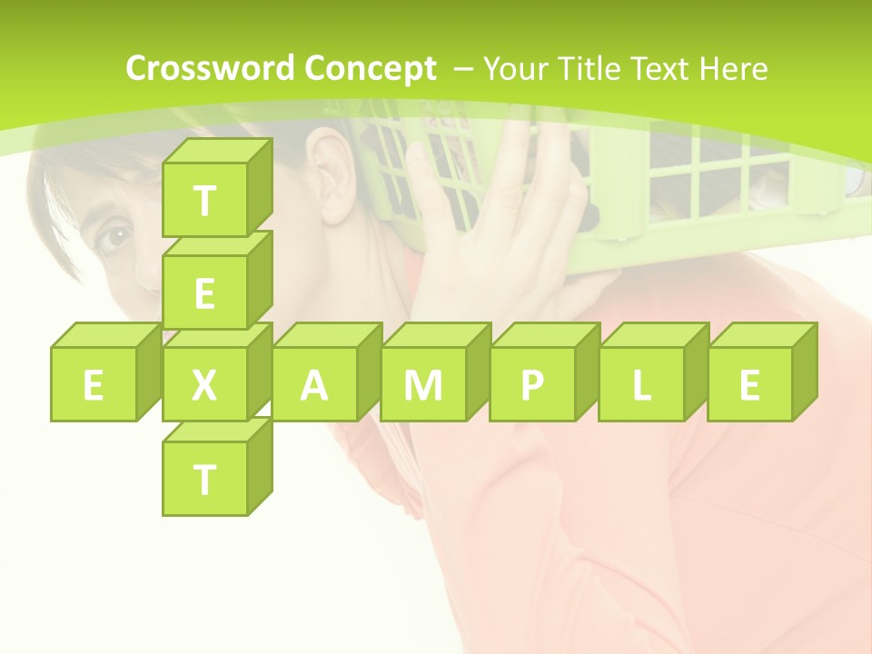 Haare Stress Hausarbeit PowerPoint Template