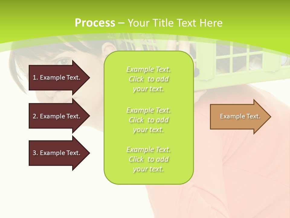 Haare Stress Hausarbeit PowerPoint Template