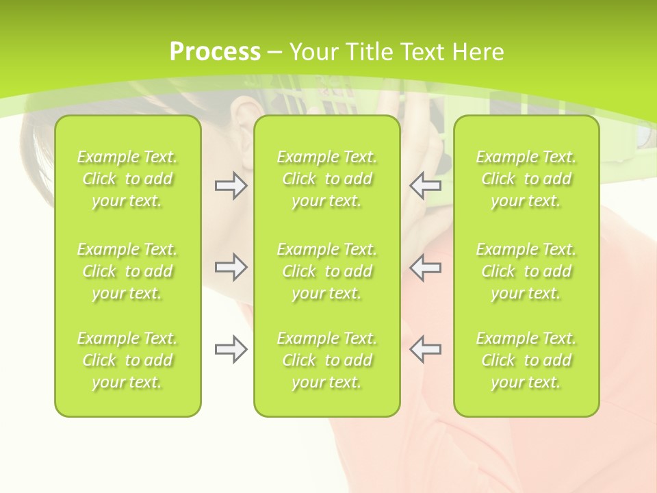 Haare Stress Hausarbeit PowerPoint Template