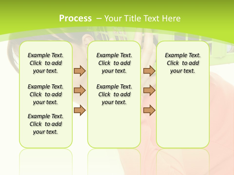 Haare Stress Hausarbeit PowerPoint Template