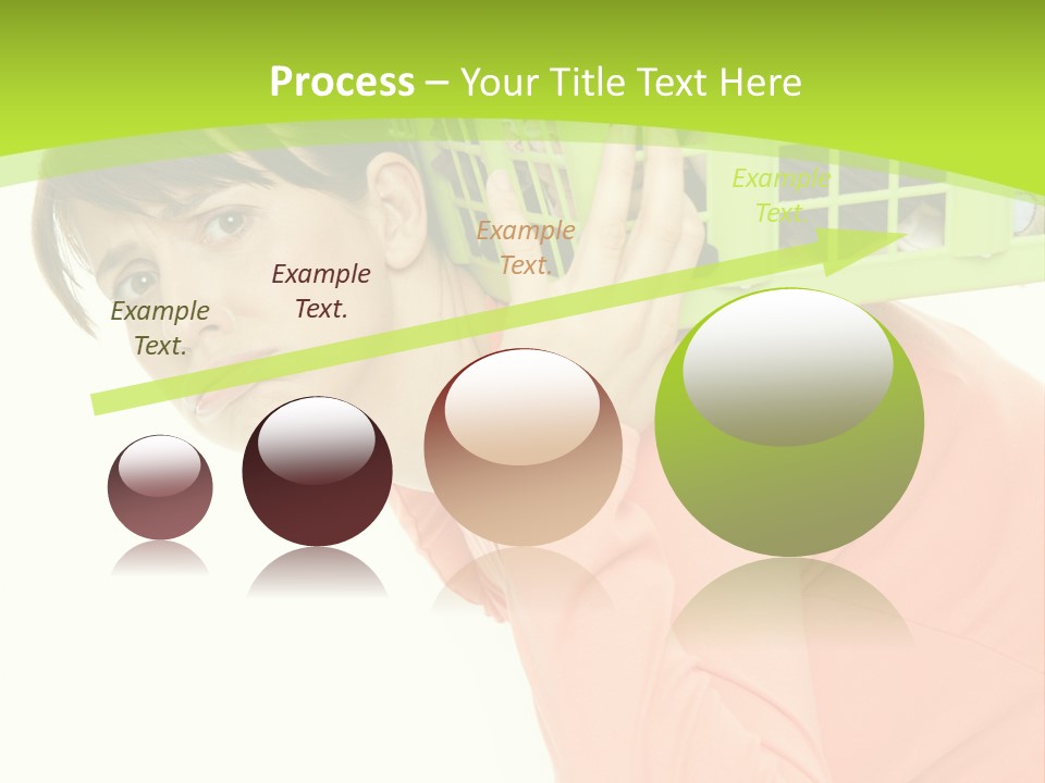 Haare Stress Hausarbeit PowerPoint Template