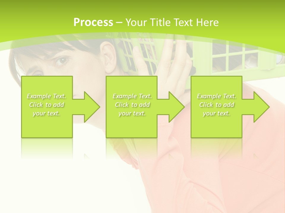 Haare Stress Hausarbeit PowerPoint Template