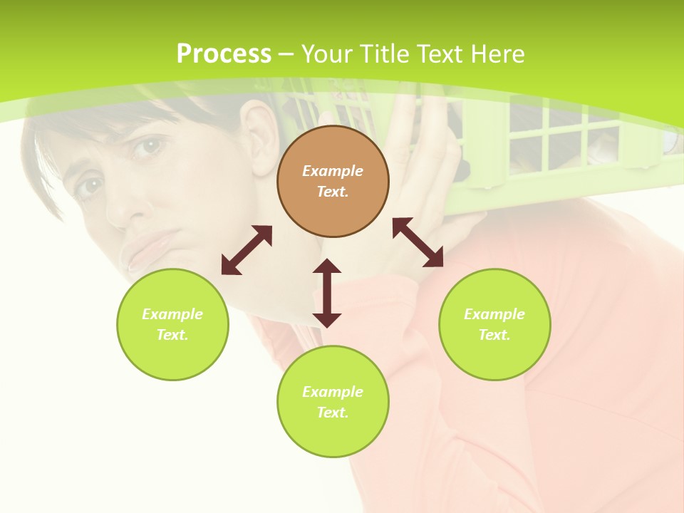 Haare Stress Hausarbeit PowerPoint Template