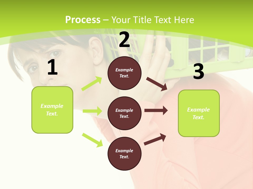 Haare Stress Hausarbeit PowerPoint Template