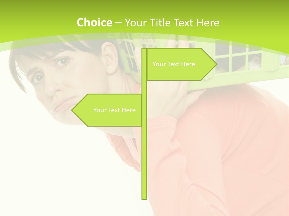 Haare Stress Hausarbeit PowerPoint Template