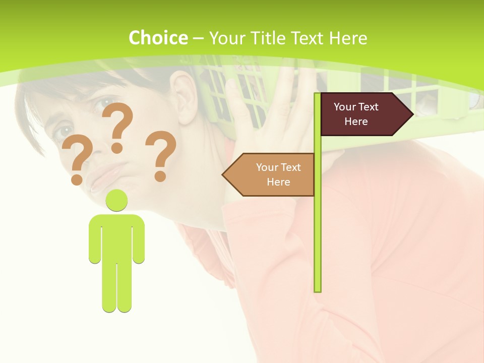 Haare Stress Hausarbeit PowerPoint Template