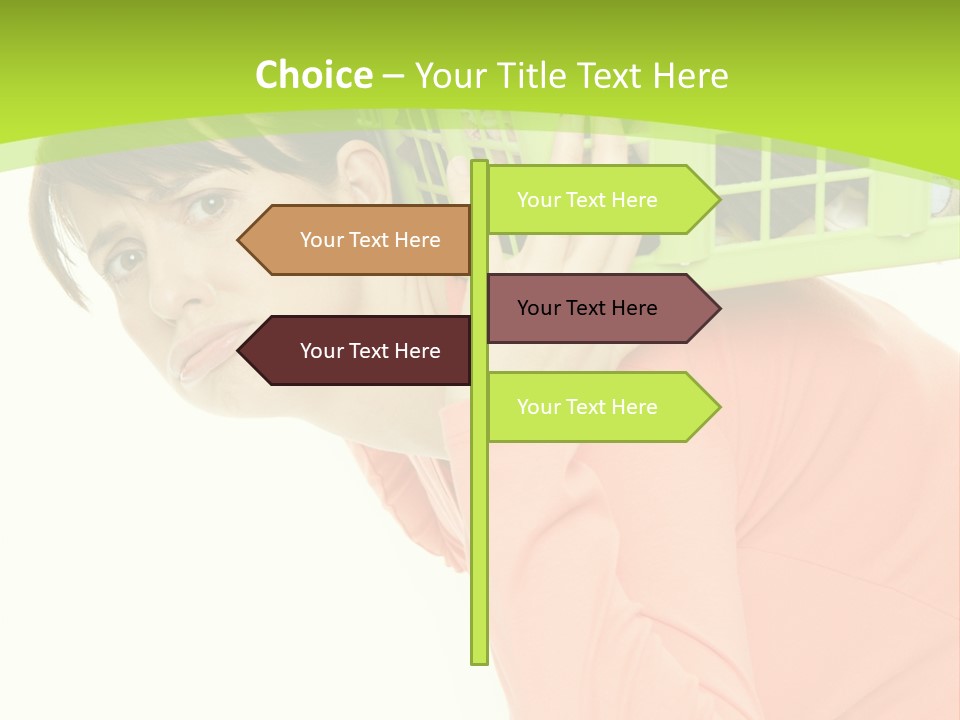 Haare Stress Hausarbeit PowerPoint Template