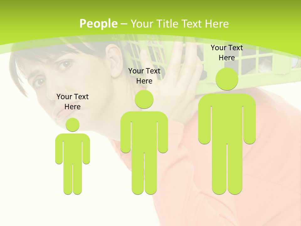 Haare Stress Hausarbeit PowerPoint Template