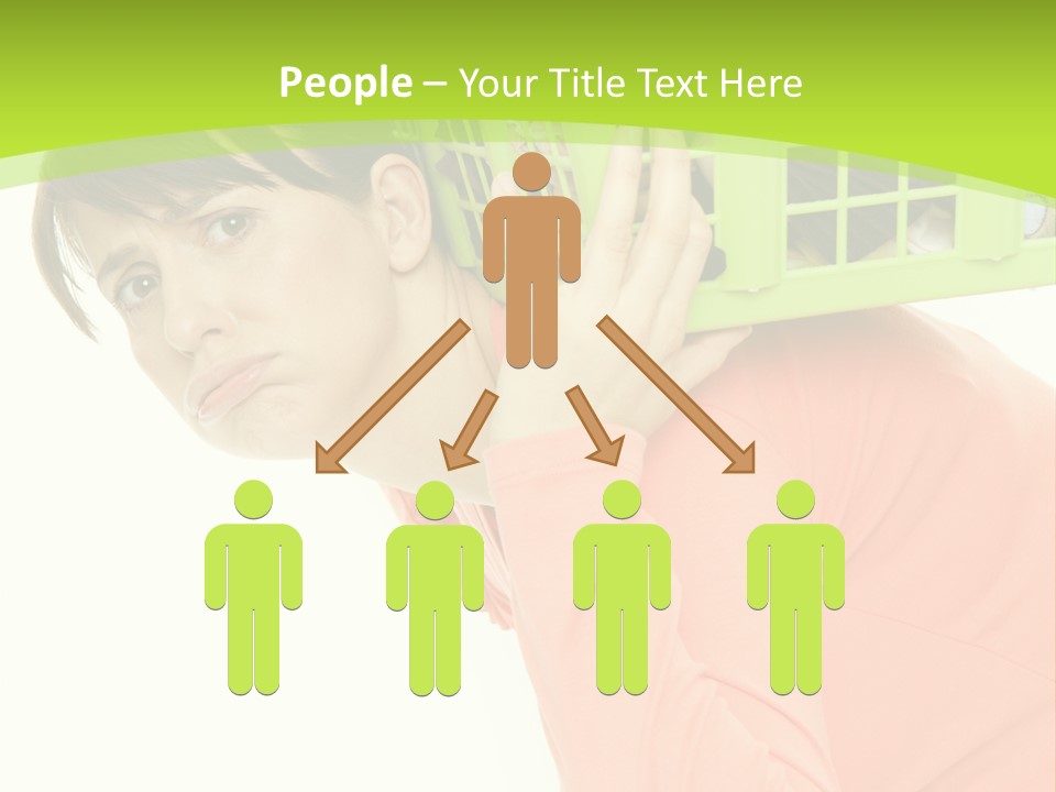 Haare Stress Hausarbeit PowerPoint Template