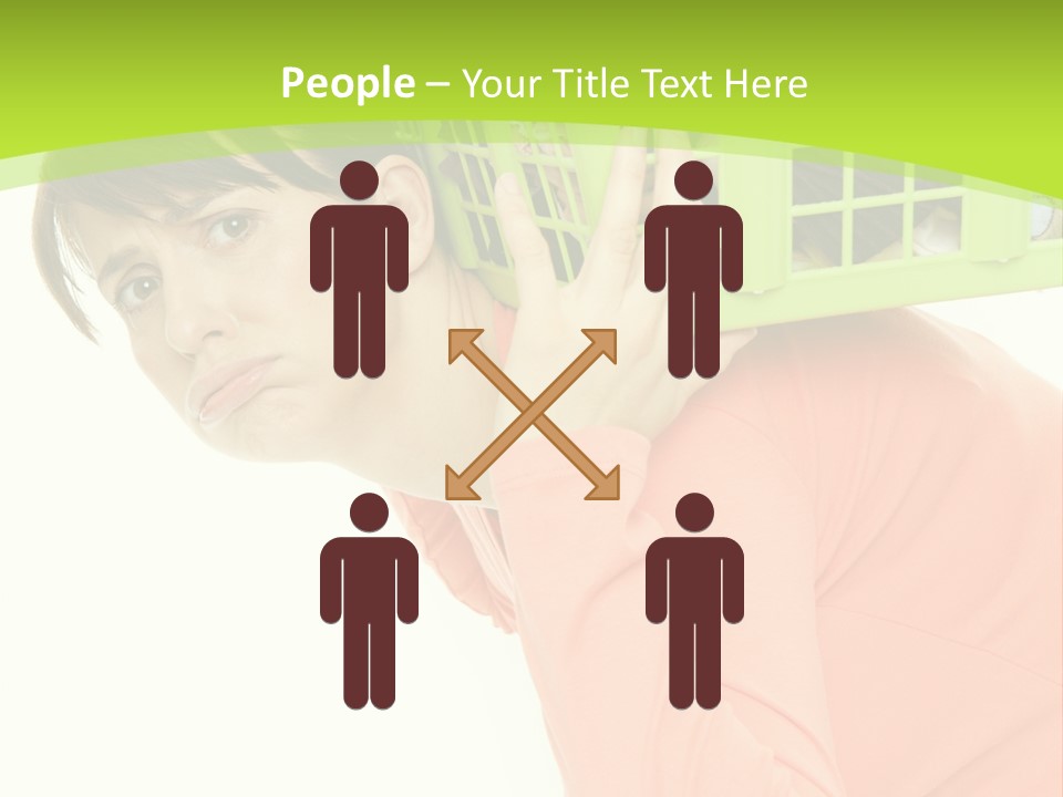 Haare Stress Hausarbeit PowerPoint Template