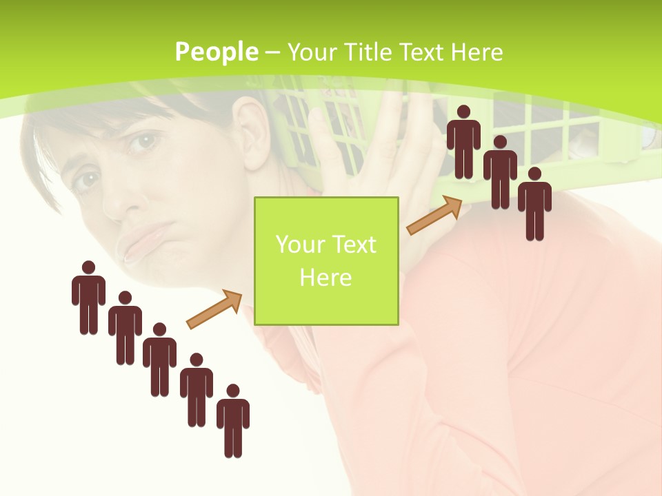 Haare Stress Hausarbeit PowerPoint Template