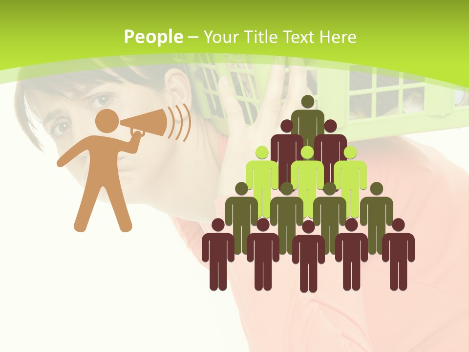 Haare Stress Hausarbeit PowerPoint Template