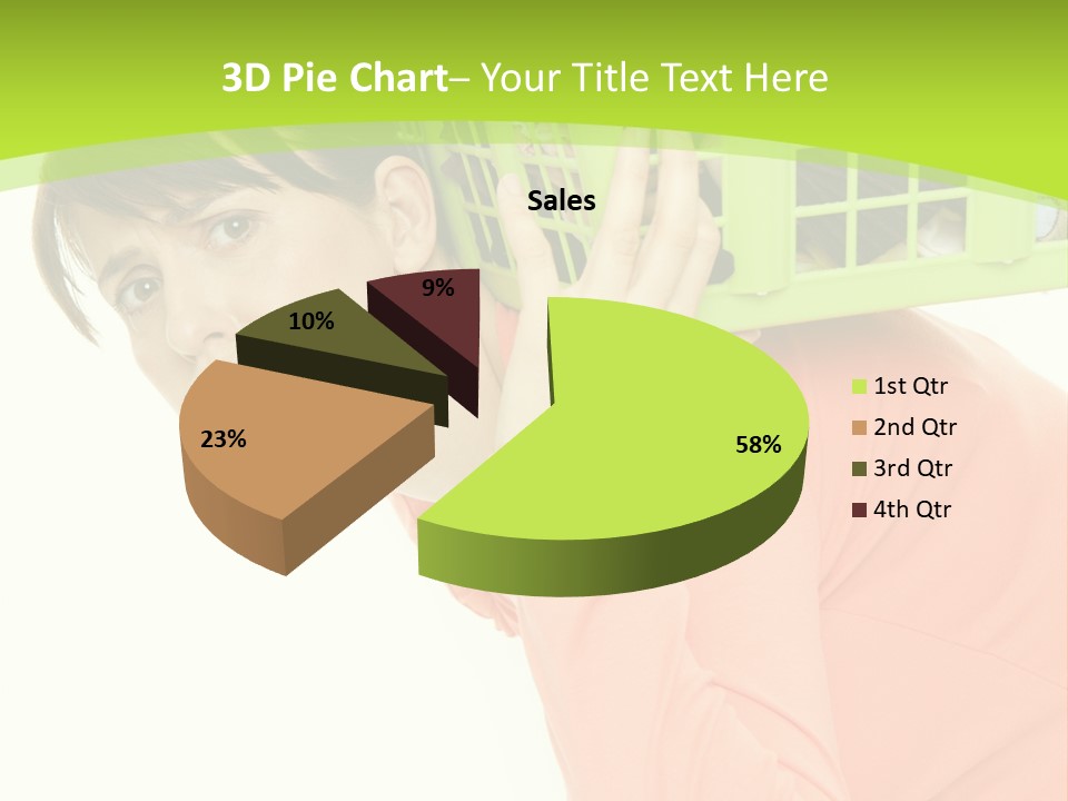 Haare Stress Hausarbeit PowerPoint Template