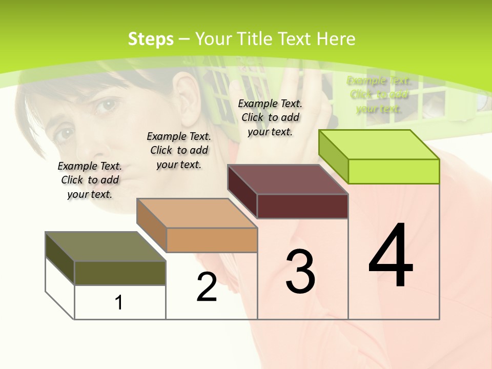 Haare Stress Hausarbeit PowerPoint Template