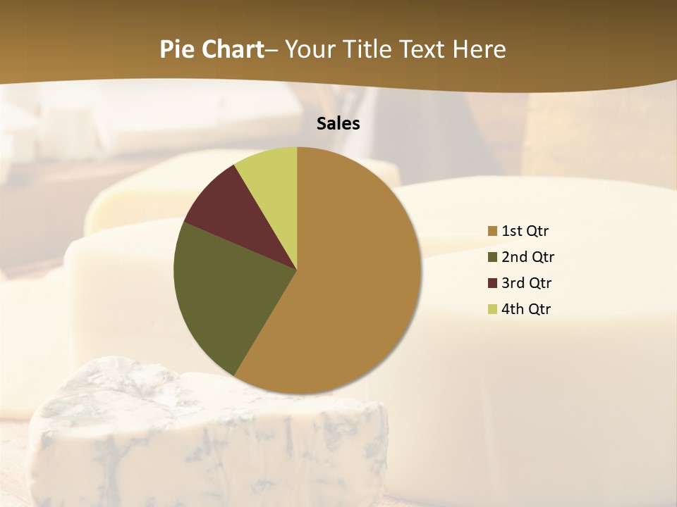 Group Of Objects French Culture Hard Cheese PowerPoint Template