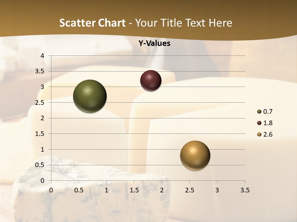 Group Of Objects French Culture Hard Cheese PowerPoint Template