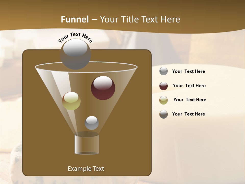 Group Of Objects French Culture Hard Cheese PowerPoint Template