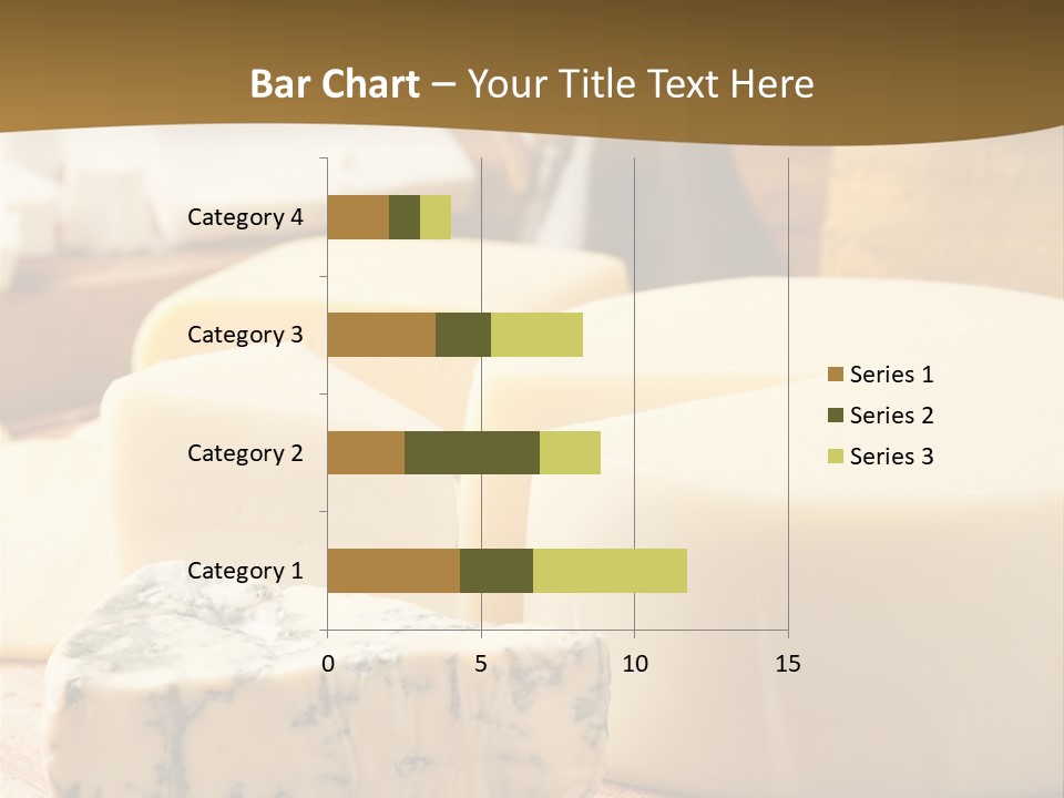 Group Of Objects French Culture Hard Cheese PowerPoint Template