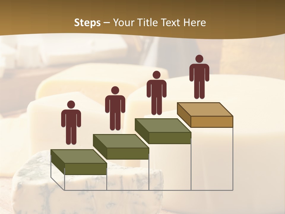 Group Of Objects French Culture Hard Cheese PowerPoint Template