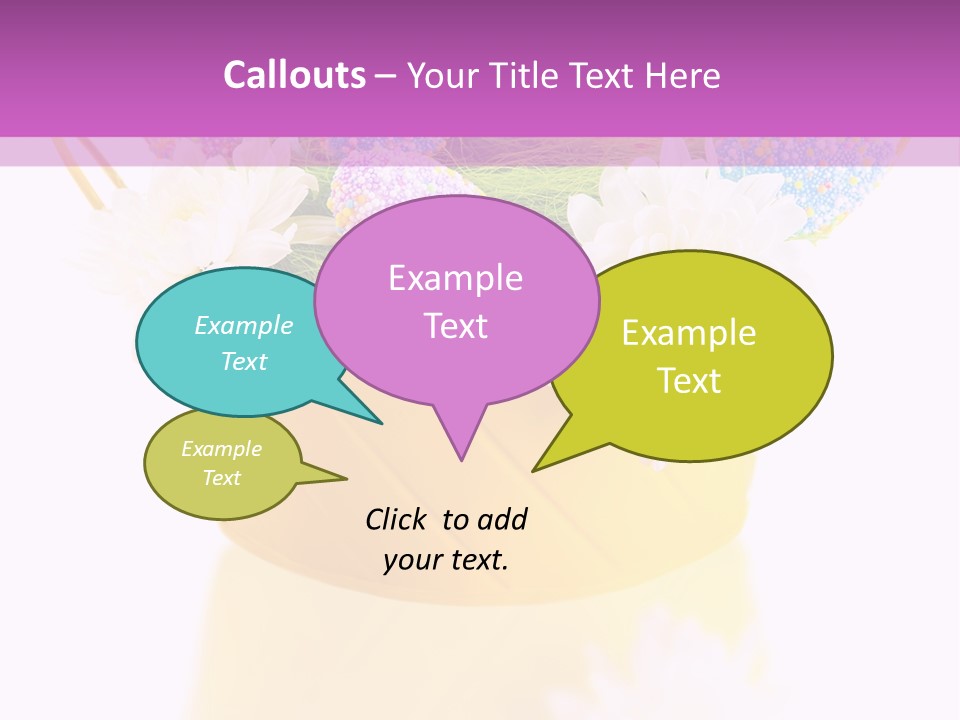 Objects Design Isolated PowerPoint Template