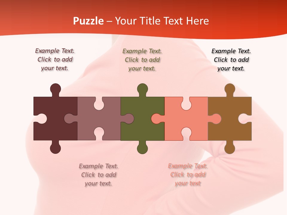 Lendenwirbel Training Kopfschmerzen PowerPoint Template