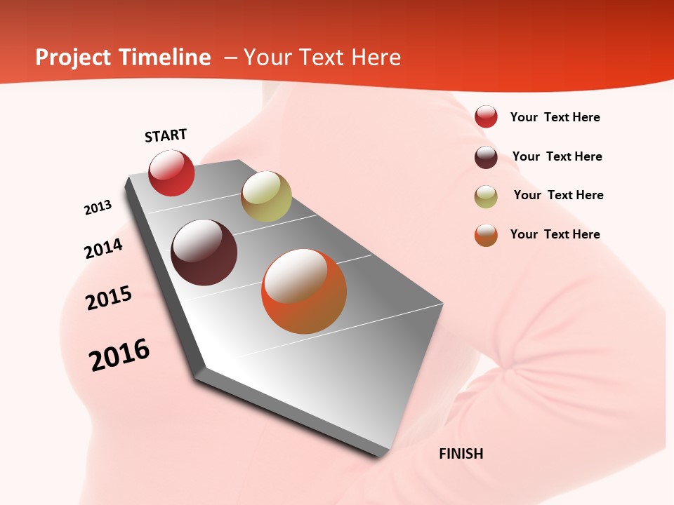 Lendenwirbel Training Kopfschmerzen PowerPoint Template