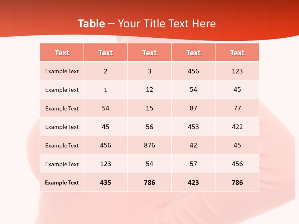 Lendenwirbel Training Kopfschmerzen PowerPoint Template
