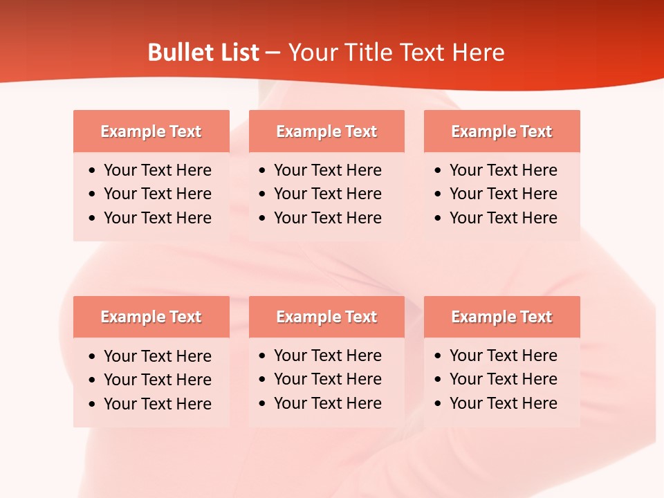 Lendenwirbel Training Kopfschmerzen PowerPoint Template